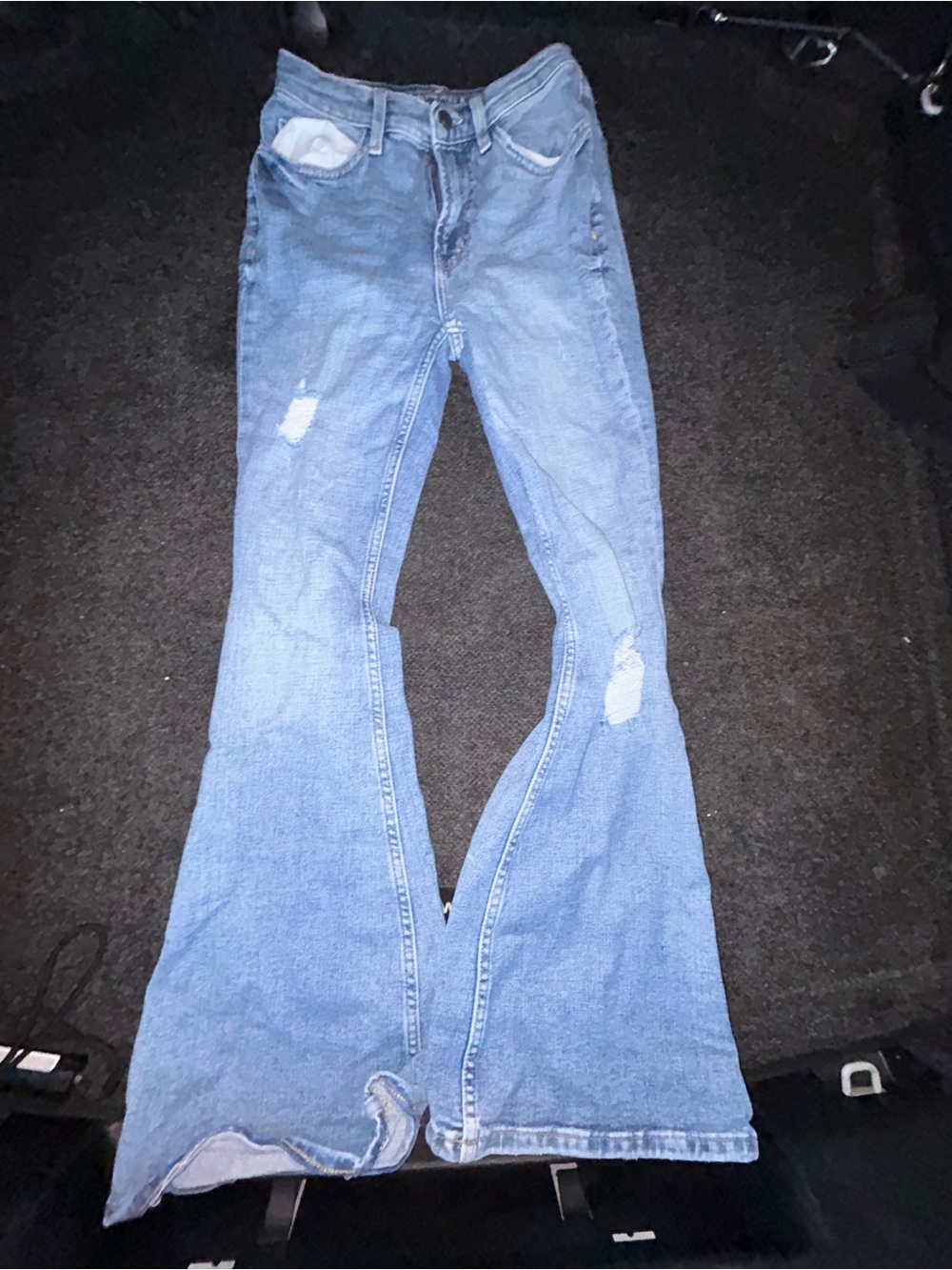 Arizona Jeans Co Flare Jeans in blue